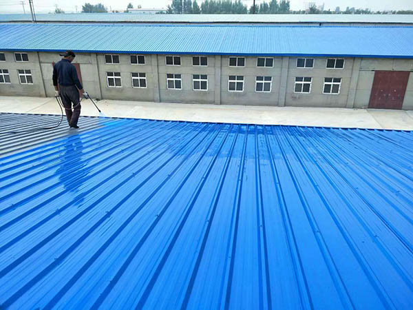 畜禽良种场 彩钢瓦喷漆翻新工业厂房、仓库